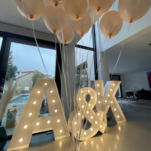 Load image into Gallery viewer, Lettres et chiffres lumineux géants