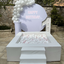 Charger l'image dans la galerie, Piscine à balles blanche