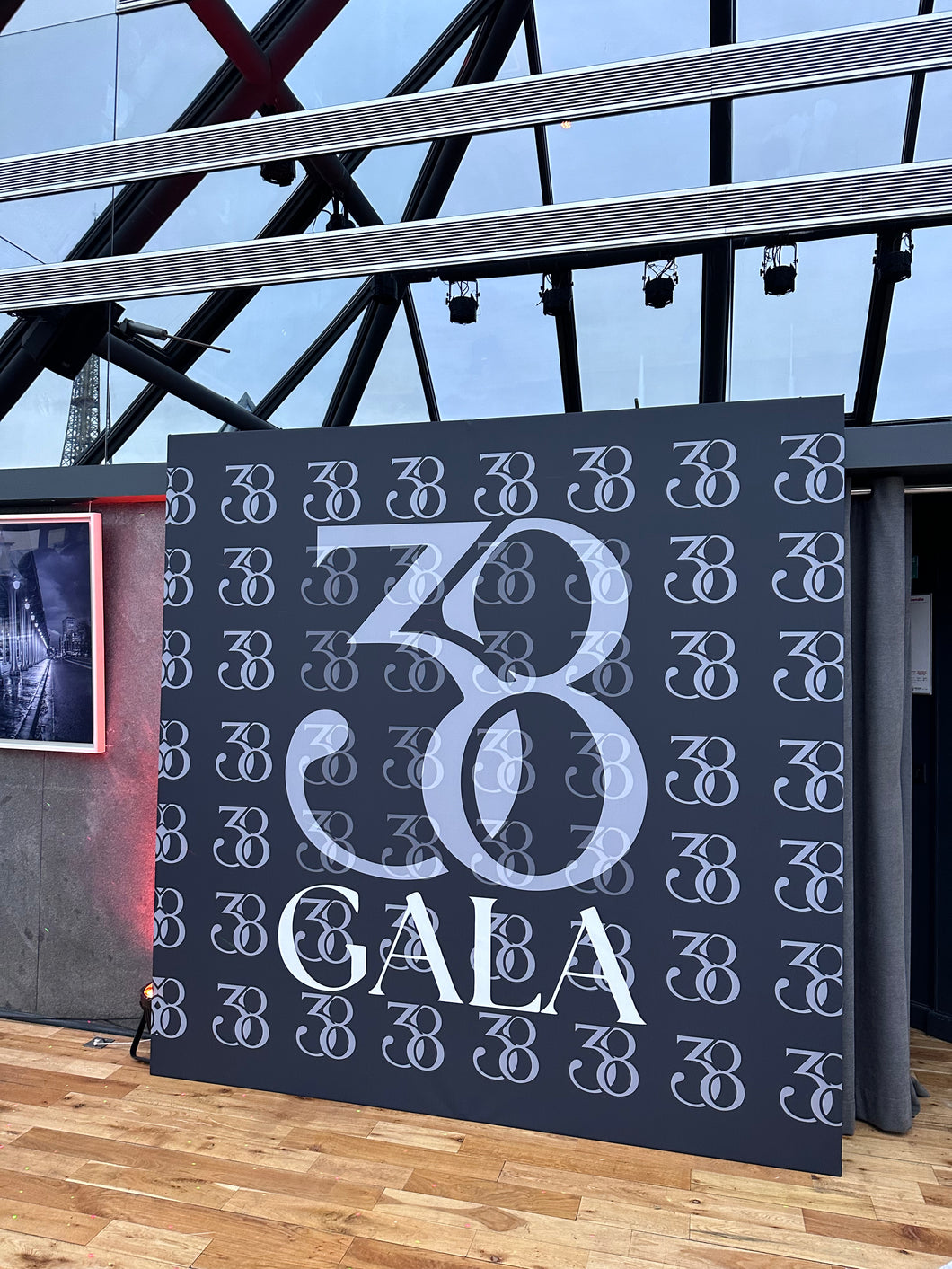 Backdrop Photocall personnalisé avec toile pour anniversaire