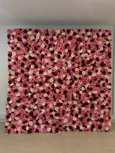 Load image into Gallery viewer, Mur de fleurs rose 
