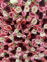 Charger l&#39;image dans la galerie, Mur de fleurs rose
